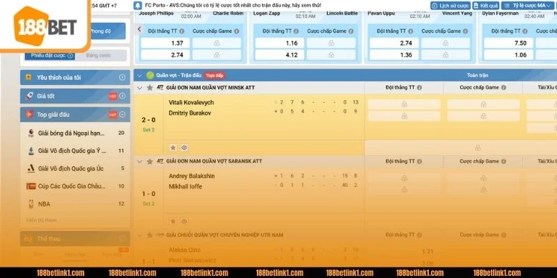 Cá Cược Tennis Khó Không? 3+ Mẹo Bắt Kèo Chốt Là Thắng Nhà cái cung cấp kho kèo cá cược Tennis hấp dẫn hàng đầu.