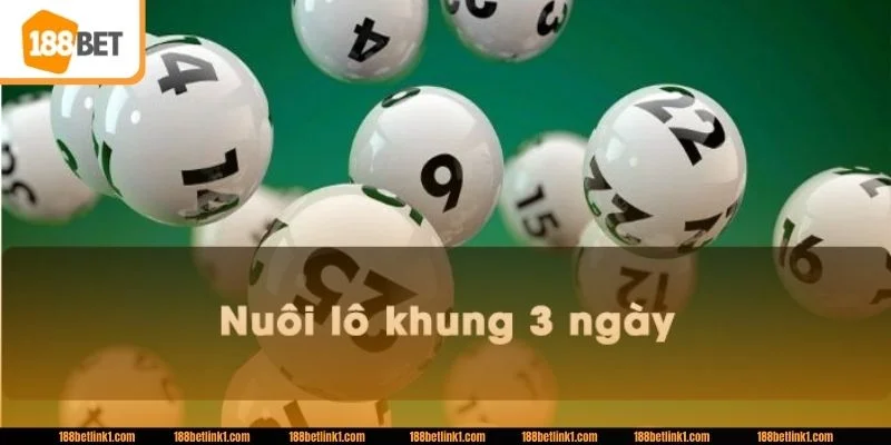 Nuôi lô khung 3 ngày là cách chơi lô đề mang tính kỷ luật cao, hạn chế rủi ro.
